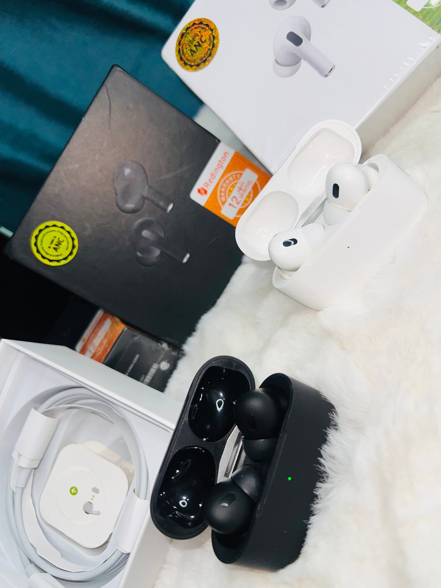 AirPods Pro 2 Max Pack – Pro Sound + Mic & Buzzer + Free Case